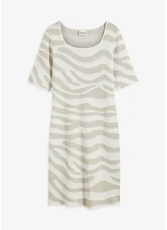 Robe en maille jacquard, bonprix