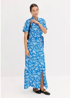 Robe longue imprimée en viscose mélangée, bonprix