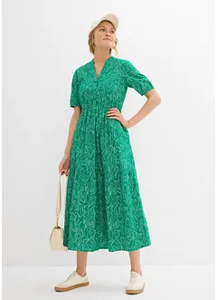 Robe midi ample, 100% coton, bonprix