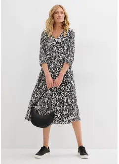 Robe midi en viscose fluide, bonprix