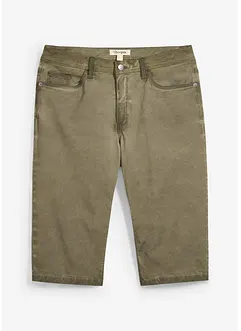 Bermuda long aspect délavé, Regular, bonprix