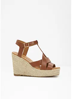 Sandales compensées, bonprix