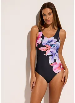 Maillot 1 pièce sculptant, maintien léger, bonprix