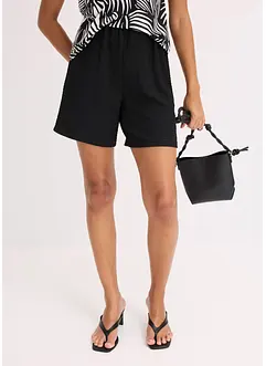Short en léger jersey crêpe, bonprix