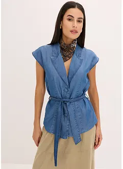 Blazer sans manches en Lyocell, bonprix