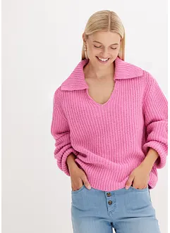 Pull côtelé, bonprix