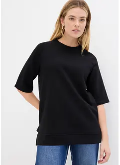 Sweat-shirt avec fentes latérales, bonprix
