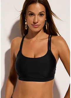 Haut de bikini brassière bretelles croisées, bonprix