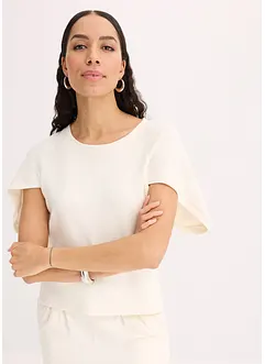 T-shirt oversize fluide en viscose mélangée, bonprix
