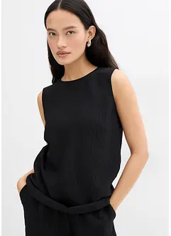 Top en viscose effet froissé, bonprix