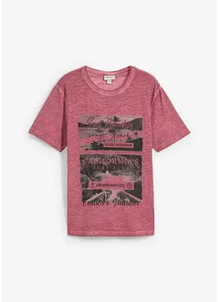 T-shirt aspect délavé en coton, bonprix
