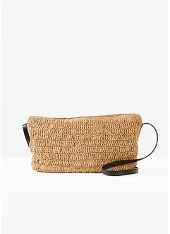 Sac en paille à bandoulière, bonprix