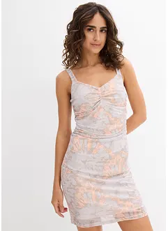 Robe en jersey et mesh, bonprix
