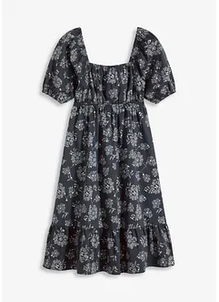 Robe midi à manches bouffantes, bonprix