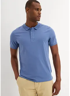 Lot de 2 polos en jersey 100% coton, bonprix