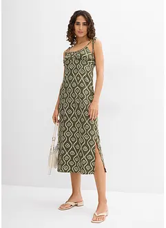 Robe midi en viscose fluide, bonprix