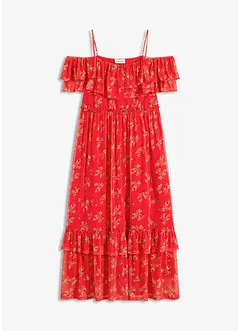 Robe en jersey et mesh, bonprix
