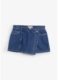 Jupe-short en jean, taille mi-haute, bonprix