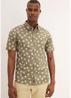 Chemise manches courtes, 100% coton, bonprix