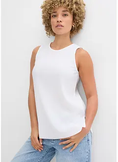 Top en polyester recyclé, bonprix