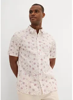 Chemise manches courtes fleurie 100% coton, bonprix