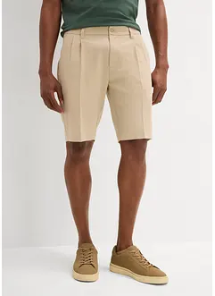 Bermuda chino à pinces, Regular, bonprix