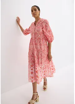 Robe midi en coton léger, bonprix