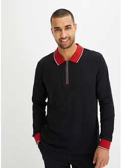 Polo manches longues, bonprix