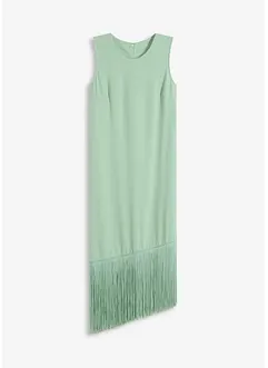 Robe en jersey à franges, bonprix