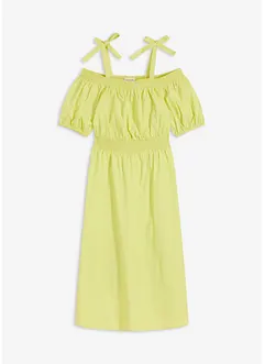 Robe col Bardot 100% coton, bonprix