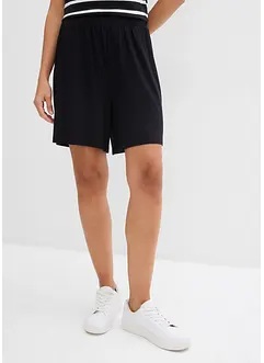 Short à taille élastiquée en viscose extensible, bonprix