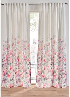 Rideau à imprimé floral (1 pce), bonprix