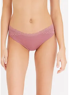 Lot de 4 slips avec coton, bonprix