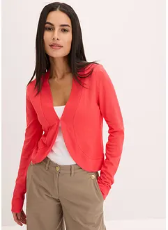 Gilet court en maille avec viscose, bonprix