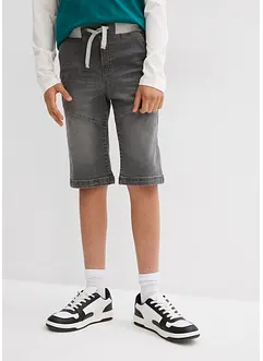 Bermuda garçon en jean extensible, Regular, bonprix