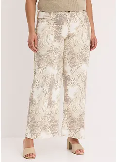 Pantalon ample en twill, bonprix