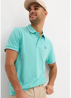 Polo en maille piquée 100% coton, bonprix