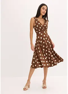 Robe en jersey à pois, bonprix