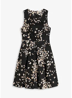 Robe à plis piqués et poches, bonprix