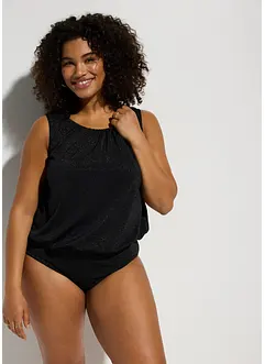 Maillot 1 pièce brillant, bonprix