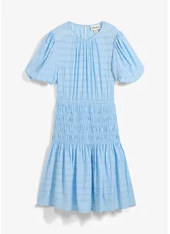 Robe courte smockée, bonprix