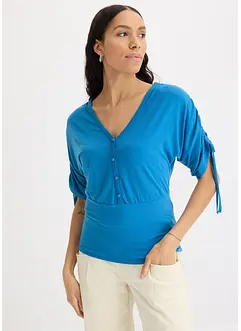 T-shirt à boutons décoratifs, bonprix
