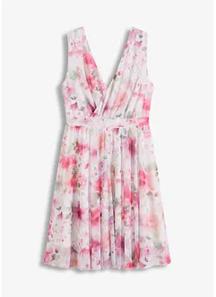 Robe en mesh imprimé, bonprix