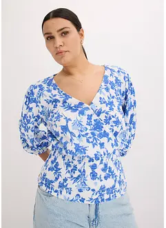 T-shirt smocké, bonprix