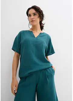 Blouse oversize à base élastiquée, bonprix