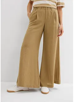 Pantalon palazzo à pinces, bonprix