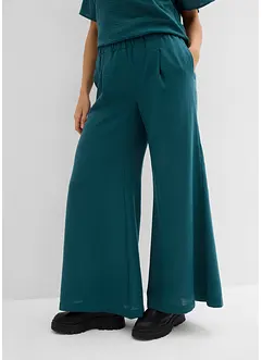 Pantalon palazzo à pinces, bonprix