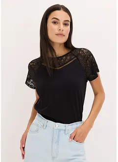 T-shirt à dentelle, bonprix