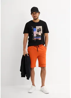 T-shirt et bermuda en molleton (ens. 2 pces), bonprix
