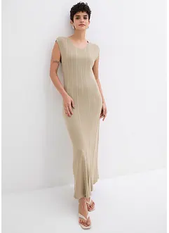 Robe en maille flatteuse en viscose mélangée, bonprix